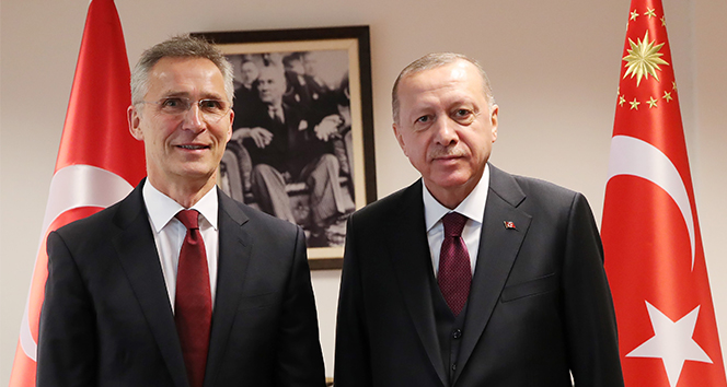 Cumhurbaşkanı Erdoğan, NATO Genel Sekreteri Stoltenberg ile görüştü