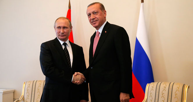 Cumhurbaşkanı Erdoğan, Rusya Devlet Başkanı Putin ile görüştü
