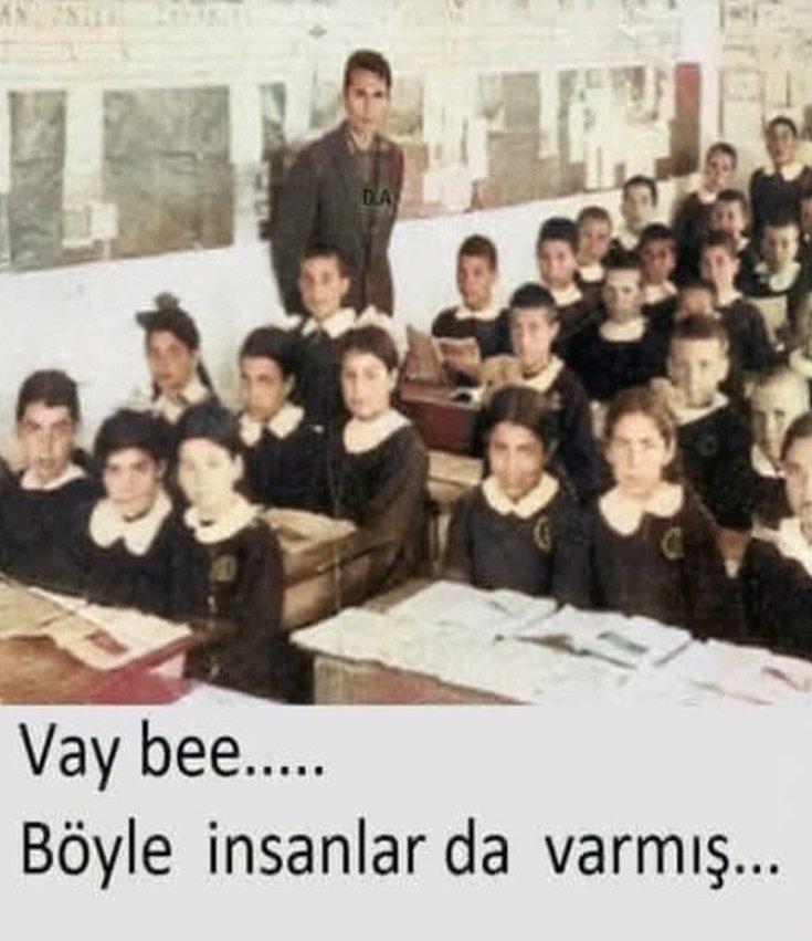 Hocam beni tanıdınız mı?