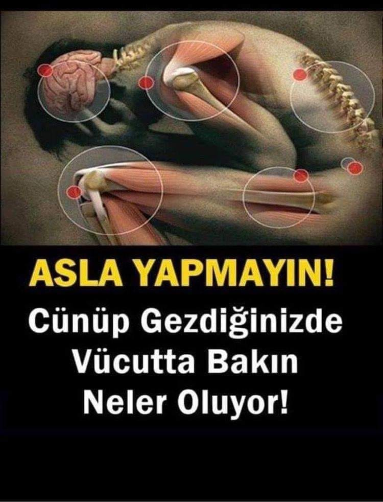 Vücutta olanlar..