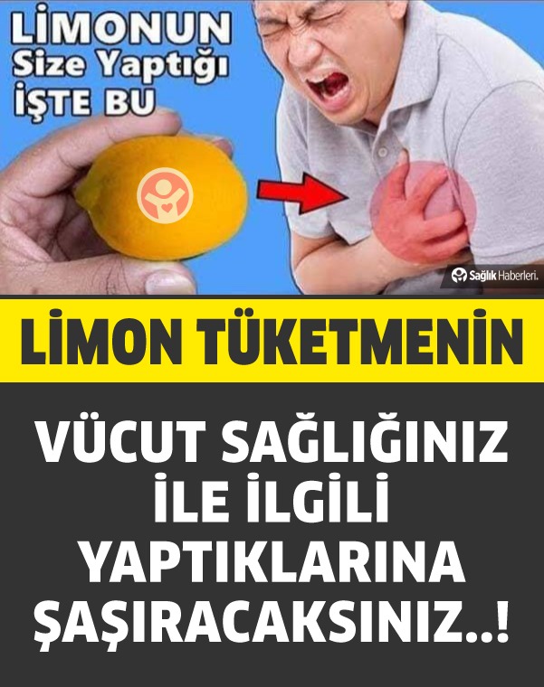 Her sabah limonlu su içtiğinizde vücudunuza neler oluyor..