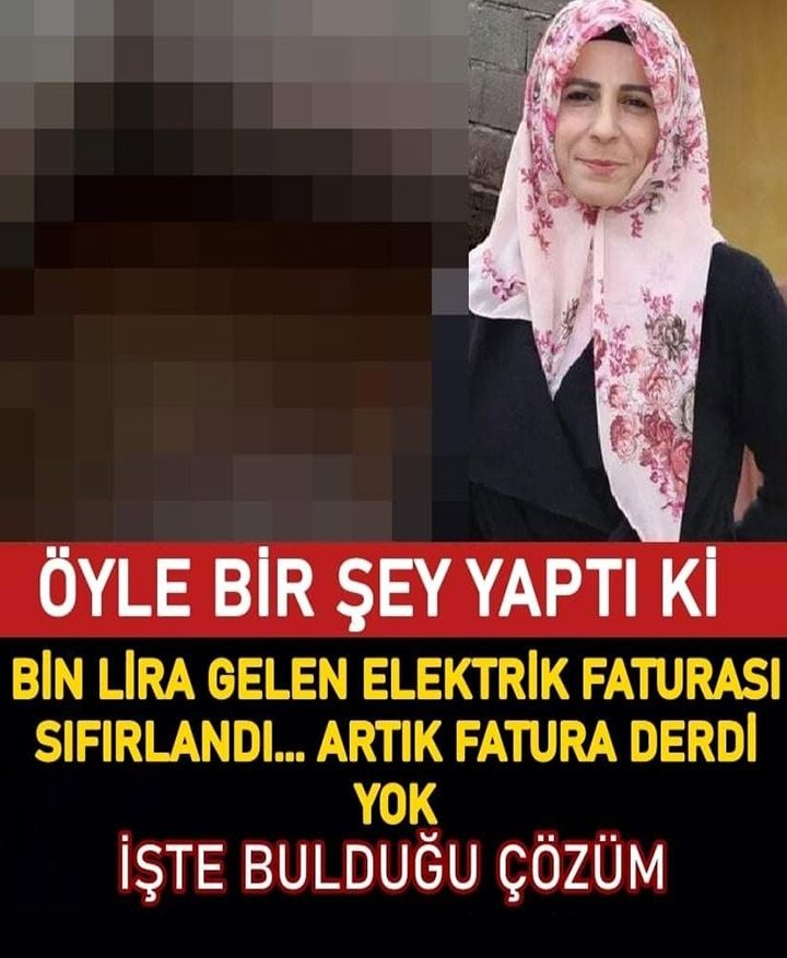 fatura derdi kalmadı..
