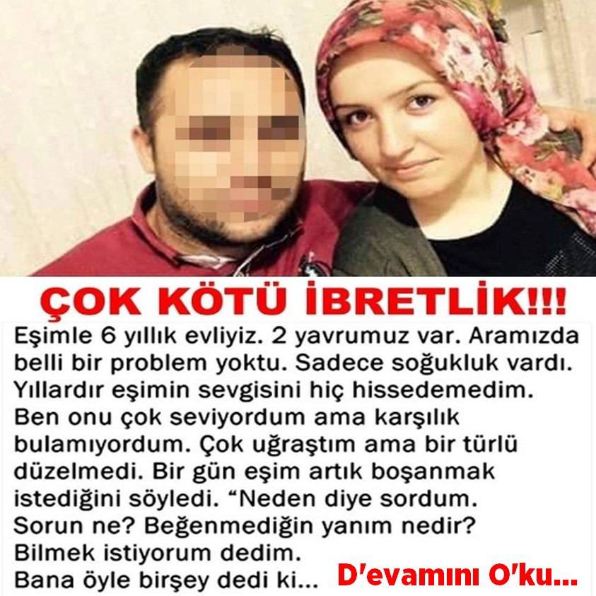 Aramızda belli bir problem yoktu